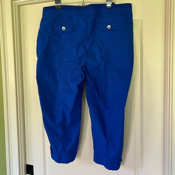 Chico's Plus Size Crop Pants - Picture 2 of 10